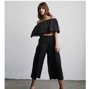 'NWT Original Capsule Pom Pom' Cropped Top